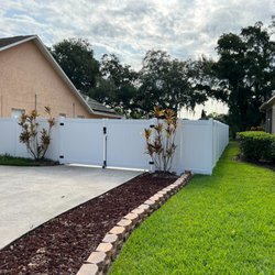 Family Fence Company - Fence line perfectly straight