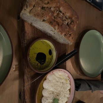 Fish Nor Fowl - Focaccia and Whipped Ricotta - New American Near Me - Pittsburgh, Pennsylvania
