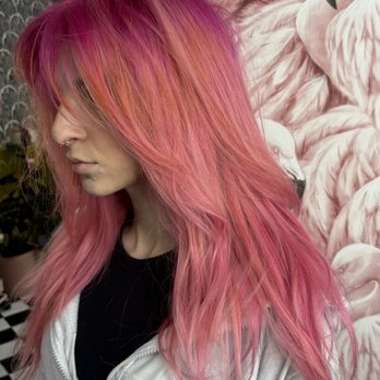The Flamingo Lounge - Color correction by Austin Scissorhands - Hair Salons Near Me - Los Angeles, California The Flamingo Lounge - Color correction by Austin Scissorhands - Hair Salons Near Me - Los Angeles, California