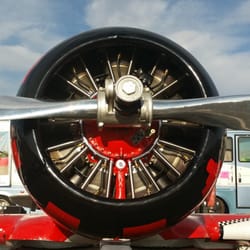 National Championship Air Races - Gotta love the huge radial engines.