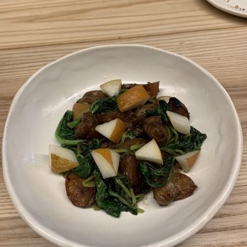 Tomo - Sunchokes and pears - New American Near Me - Seattle, Washington Tomo - Sunchokes and pears - New American Near Me - Seattle, Washington