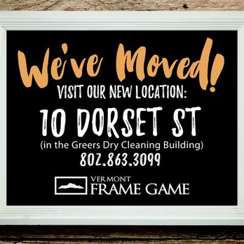 Vermont Frame Game - New Location! - Framing Near Me - South Burlington, Vermont Vermont Frame Game - New Location! - Framing Near Me - South Burlington, Vermont