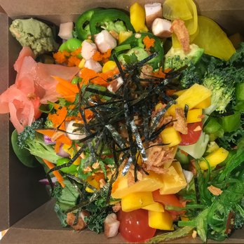 Tai Chi Bubble Tea - Spicy tuna poke salad bowl - Bubble Tea Near Me - Chicago, Illinois