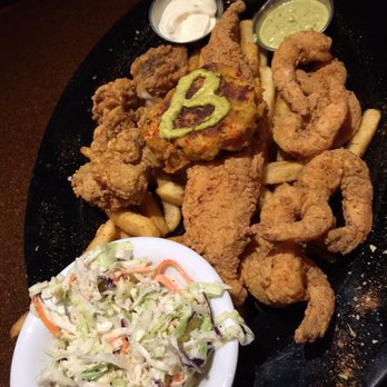 Boudreaux's Cajun Grill - Seafood platter- enough to share! - Cajun/Creole Near Me - Daphne, Alabama