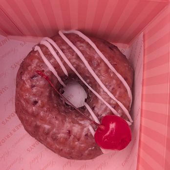 Sidecar Doughnuts & Coffee - Strawberry something - Donuts Near Me - Los Angeles, California Sidecar Doughnuts & Coffee - Strawberry something - Donuts Near Me - Los Angeles, California
