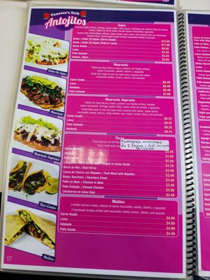 Menu photo 2 Vanessa's Deli Chula Vista, CA