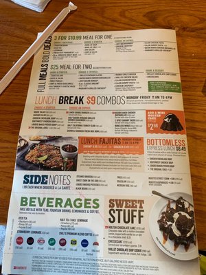 Menu photo 1 Chili's Eldersburg, MD