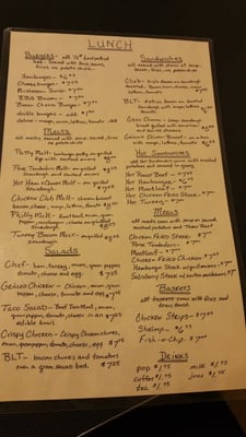 Menu photo 5 Billy's Gretna Café Gretna, NE Menu photo 5 Billy's Gretna Café Gretna, NE