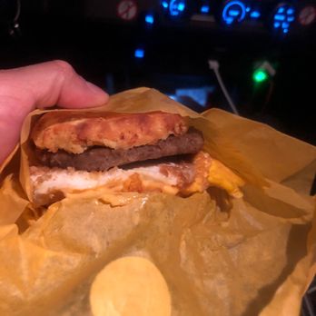 Whataburger - Jalapeño cheddar sausage egg and cheese biscuit - Burgers Near Me - La Porte, Texas