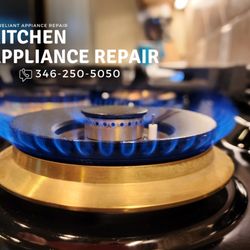 Kitchen appliance repair, gas oven repair, electric oven repair, induction cooktop repair, refrigerator freezer repair, dishwasher repair