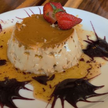 Los Agaves - Homemade Flan...wonderful! - Tacos Near Me - Santa Barbara, California