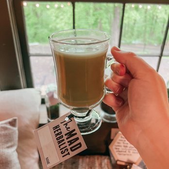 The Mad Herbalist - Iced Matcha latte. Yum! - Tea Rooms Near Me - Clarksville, Tennessee