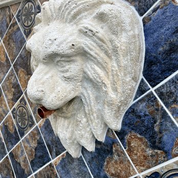 Cast Stone International - Italian Lion head with copper spout is just a feature your pool must have - Home Decor Near Me - North Palm Beach, Florida Cast Stone International - Italian Lion head with copper spout is just a feature your pool must have - Home Decor Near Me - North Palm Beach, Florida