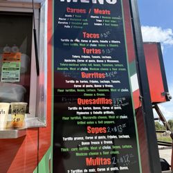 Tacos La Isla - Menu