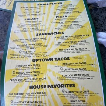 The Tap & Still - Lunch menu - Dive Bars Near Me - Red Hook, Virgin Islands The Tap & Still - Lunch menu - Dive Bars Near Me - Red Hook, Virgin Islands