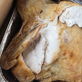 Dusties Southern Style Buffet - a roast chicken in a foil pan - Southern Near Me - Matteson, Illinois