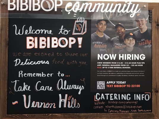 Menu photo 1 BIBIBOP Asian Grill Vernon Hills, IL Menu photo 1 BIBIBOP Asian Grill Vernon Hills, IL