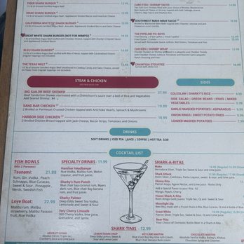 Sharky's Waterfront Grill - Menu - Seafood Near Me - Kingwood, Texas Sharky's Waterfront Grill - Menu - Seafood Near Me - Kingwood, Texas