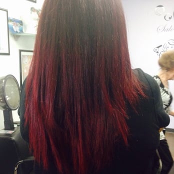 Salon JéVon - Red Ombre by Jessyka - Hair Salons Near Me - El Cajon, California Salon JéVon - Red Ombre by Jessyka - Hair Salons Near Me - El Cajon, California