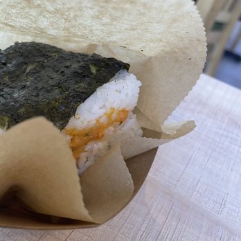 SnowBall RiceBall - Salmon rice ball - Desserts Near Me - Austin, Texas SnowBall RiceBall - Salmon rice ball - Desserts Near Me - Austin, Texas