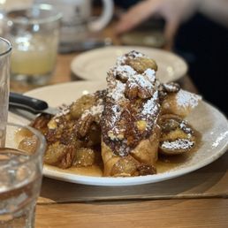Bananas Foster Pain Perdu.
