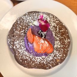 Ube Mascarpone Pancakes Ube Mascarpone Pancakes
