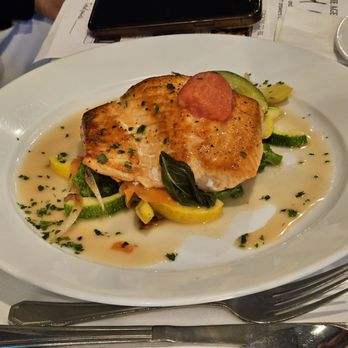 Cafe Testarossa - Pan seared Salmon - Italian Near Me - Syosset, New York Cafe Testarossa - Pan seared Salmon - Italian Near Me - Syosset, New York