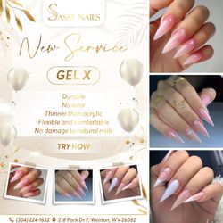 Sassy Nails & Spa - NEW SERVICE: GEL X
Experience the latest in nail technology with our new Gel X service!
Reasons Why You Should Choose Gel X at Sassy Nails