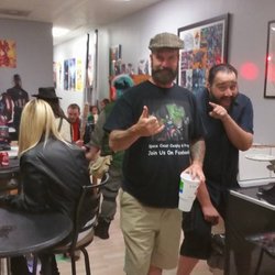 9.9 Comics - Our good friends Brad Bradley & Jake Estrada!
