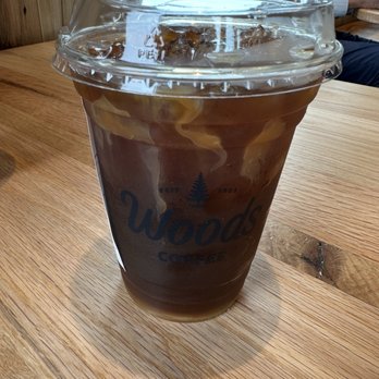 Woods Coffee - Caramel cold brew (no whipped cream) - Coffee & Tea Near Me - Renton, Washington Woods Coffee - Caramel cold brew (no whipped cream) - Coffee & Tea Near Me - Renton, Washington