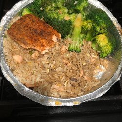 Soul By The Sea - Salmon fried rice (next day)