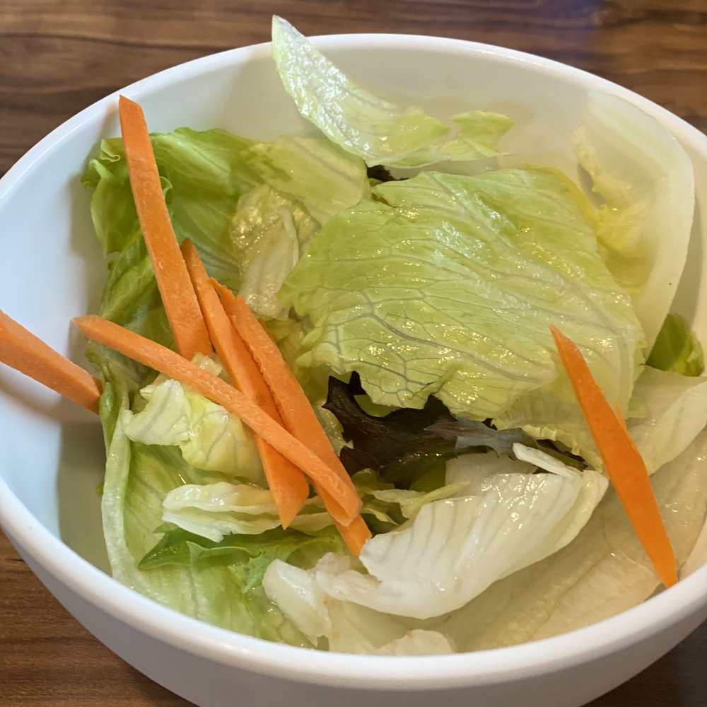 Nori Restaurant - House salad with ginger dressing on the side - Asian Fusion Near Me - St. Augustine, Florida Nori Restaurant - House salad with ginger dressing on the side - Asian Fusion Near Me - St. Augustine, Florida