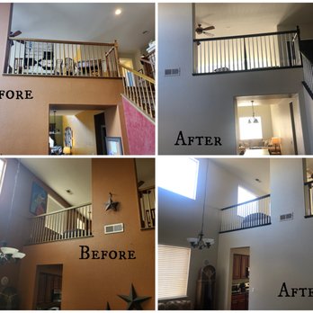 Color Your World Painting - before and after - Flooring Near Me - Sparks, Nevada Color Your World Painting - before and after - Flooring Near Me - Sparks, Nevada