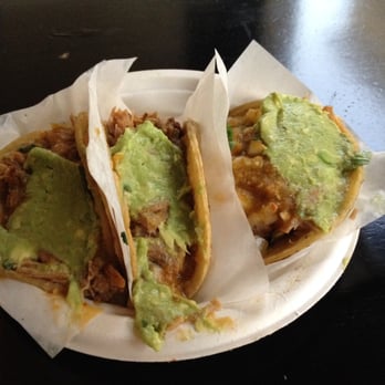 Taco Y Taco - Carnitas Tacos...so yummy. Three for $5 at Happy Hour! - Mexican Near Me - Henderson, Nevada Taco Y Taco - Carnitas Tacos...so yummy. Three for $5 at Happy Hour! - Mexican Near Me - Henderson, Nevada