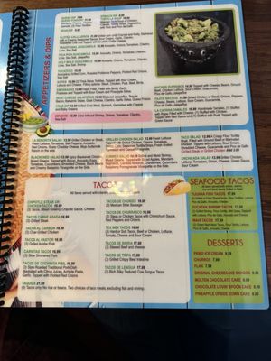 Menu photo 6 El Molcajete Edgewater, FL