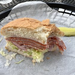 Delizia Deli & Café - Italian Combo on a roll.