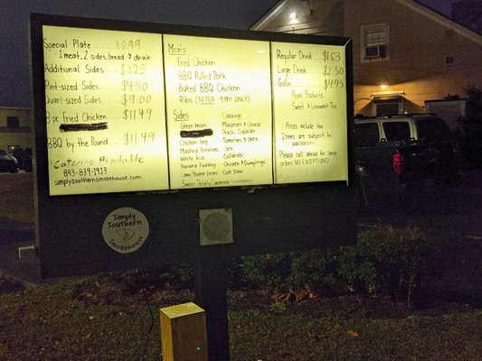 Menu photo 2 Simply Southern Smokehouse Myrtle Beach, SC Menu photo 2 Simply Southern Smokehouse Myrtle Beach, SC