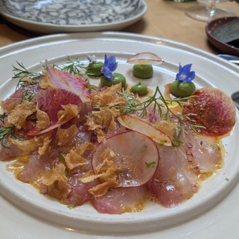 Maximo - Kampachi and tuna sashimi, soy and ginger vinaigrette, and matcha $670 - México, D.F., DIF