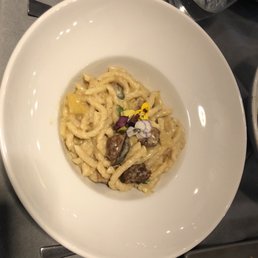 Porcini mushrooms with pasta