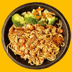 Super Cajun - Cajun Crawfish Pasta to get your feet wet. Don`t forget to pick your sauce, and spiciness and add on the extras.