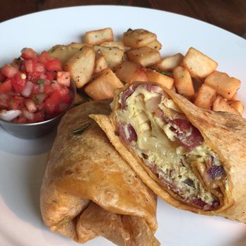 The Crabapple Cafe - Breakfast Wrap (Bacon, onion and cheddar). - Breakfast & Brunch Near Me - Squamish, British Columbia