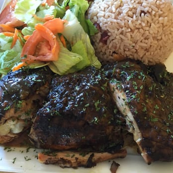 Jam Cafe - Jerk chicken, rice & peas, salad - Caribbean Near Me - Virginia Beach, Virginia Jam Cafe - Jerk chicken, rice & peas, salad - Caribbean Near Me - Virginia Beach, Virginia