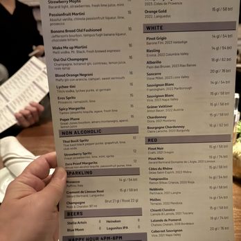 Copinette - Cocktail menu - French Near Me - New York, New York