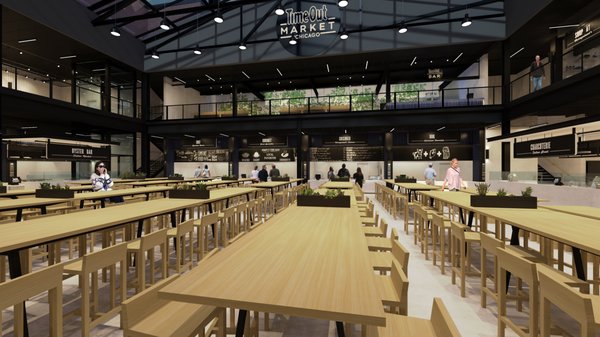 2d restaurant @ Timeout Market by null