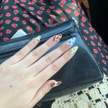 Irvine Nails - $65 for this gel x acrylic x design :) - Nail Salons Near Me - Irvine, California