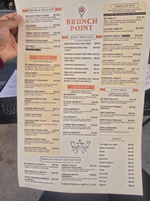 Menu photo 7 Brunch Point Vista, CA