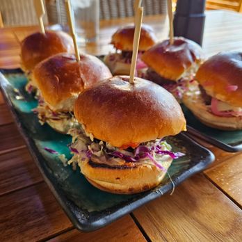 The Crouching Lion - Wagyu sliders - Beer Bar Near Me - Kaaawa, Hawaii The Crouching Lion - Wagyu sliders - Beer Bar Near Me - Kaaawa, Hawaii