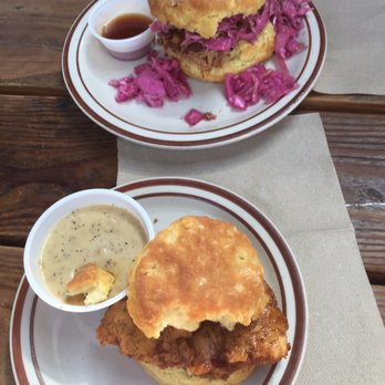 Pine State Biscuits - Chicken and pulled pork biscuits. - Southern Near Me - Portland, Oregon Pine State Biscuits - Chicken and pulled pork biscuits. - Southern Near Me - Portland, Oregon