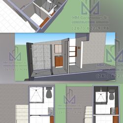 MM Contractors - Bathroom - Project 3D