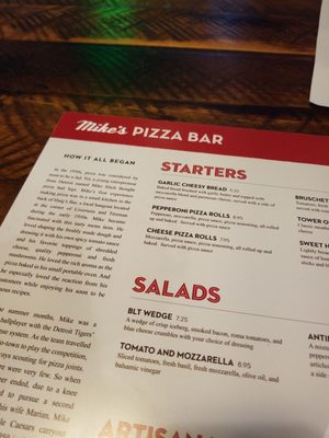 Menu photo 8 Mike's Pizza Bar Detroit, MI Menu photo 8 Mike's Pizza Bar Detroit, MI